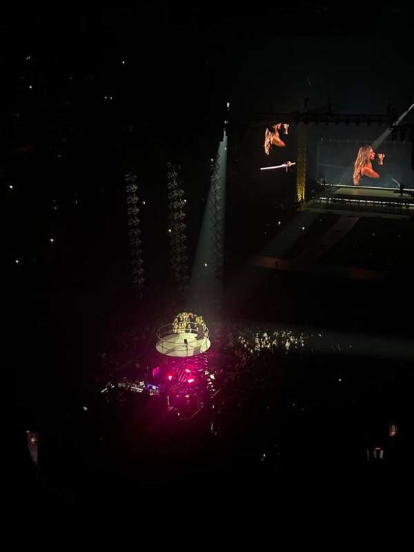 Bridgestone Arena, section: 303, row: H, seat: 4