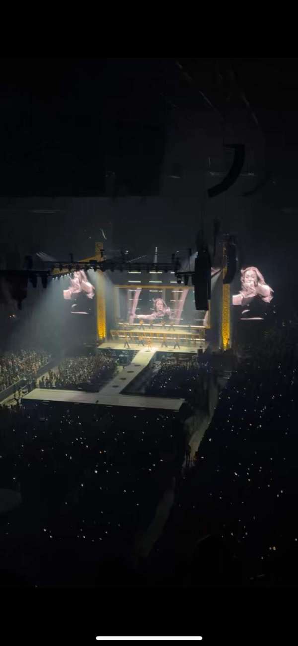 Bridgestone Arena, section: 303, row: H, seat: 4