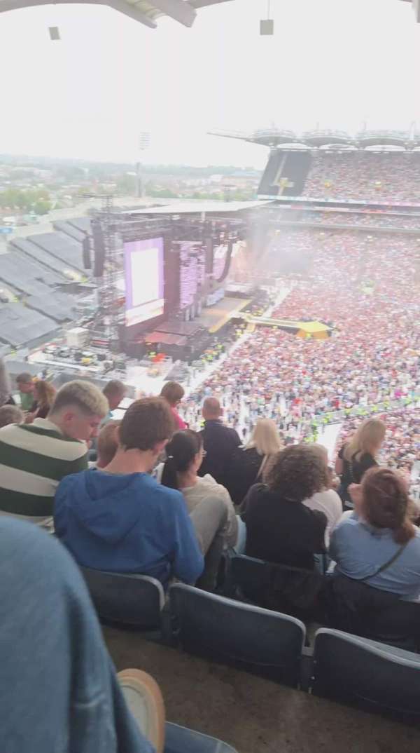 Croke Park, section: 703, row: P, seat: 9