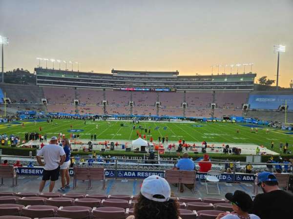 Rose Bowl, section: 4-H, row: 35, seat: 114