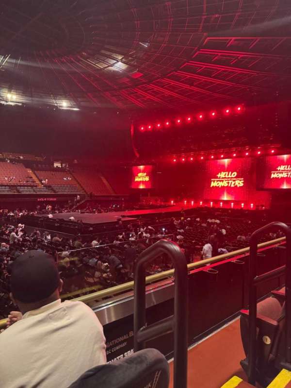 Kia Forum, section: 110, row: 14, seat: 9