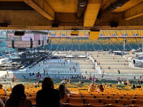Commonwealth Stadium, Edmonton, section: V, row: A45, seat: 10