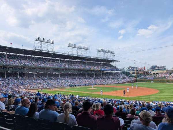 Wrigley Field, section: 227, row: 1, seat: 12