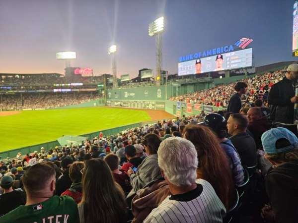 Fenway Park, section: Bleacher 43, row: 28, seat: 10