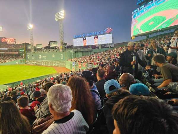 Fenway Park, section: Bleacher 43, row: 28, seat: 10