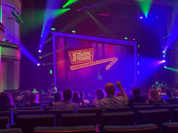 Belk Theater, section: Orchestra Front L, row: O, seat: 205