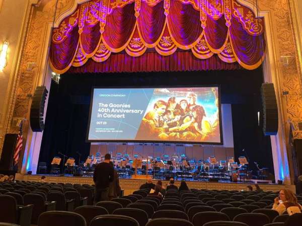 Arlene Schnitzer Concert Hall, section: Orchestra C, row: O, seat: 3