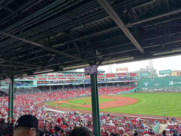 Fenway Park, section: Grandstand 10, row: 12, seat: 9