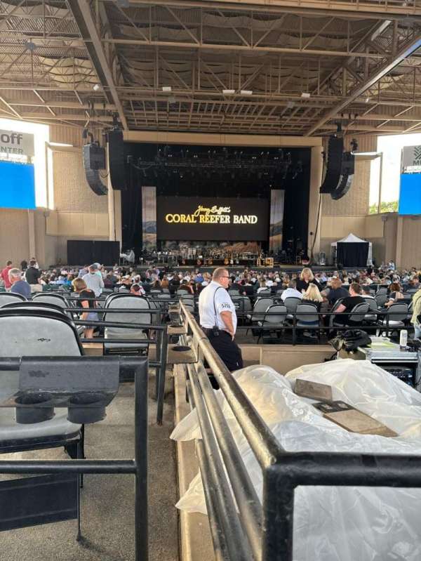 Ruoff Music Center, section: F, row: F, seat: 8