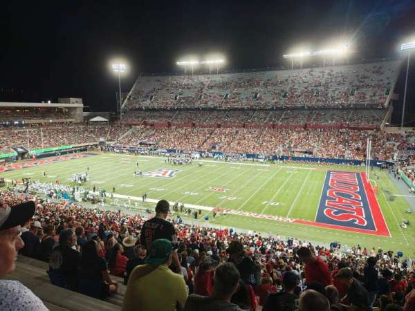 Casino Del Sol Stadium, section: 18, row: 59, seat: 5