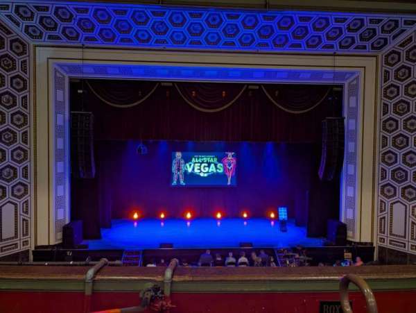 Taft Theatre, section: Box F, row: C, seat: 4