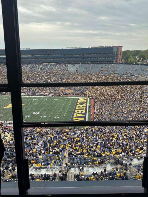 Michigan stadium, section: East Suite 531