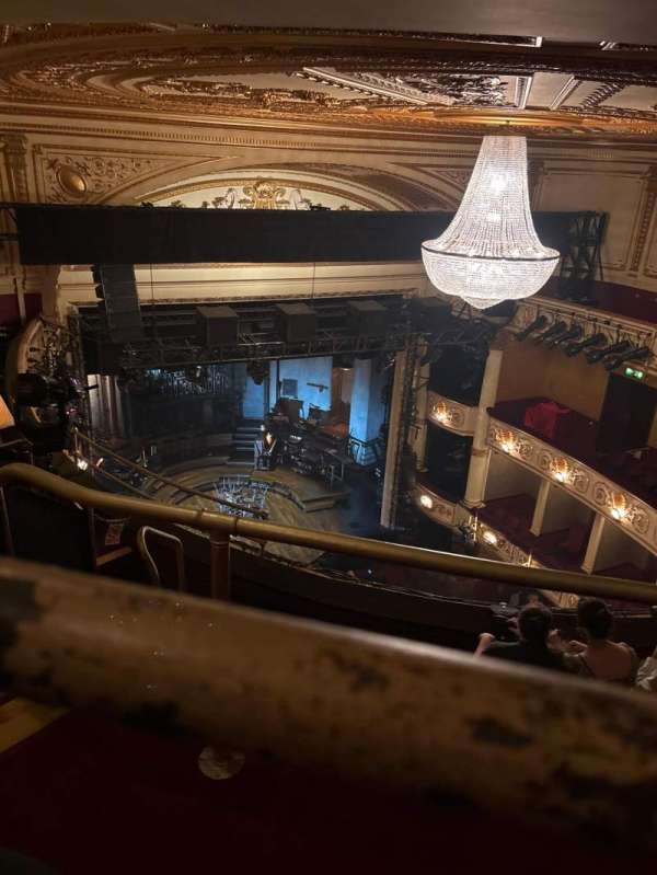 Lyric Theatre, West End, section: Balcony, row: E, seat: 24