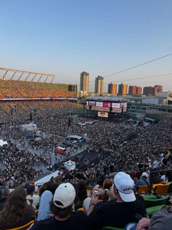 Commonwealth Stadium, Edmonton, section: FF2, row: 63, seat: 5