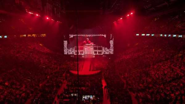 Scotiabank Arena, section: 303, row: 1, seat: 4