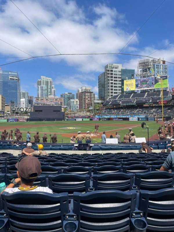Petco Park, section: 102, row: 18, seat: 15
