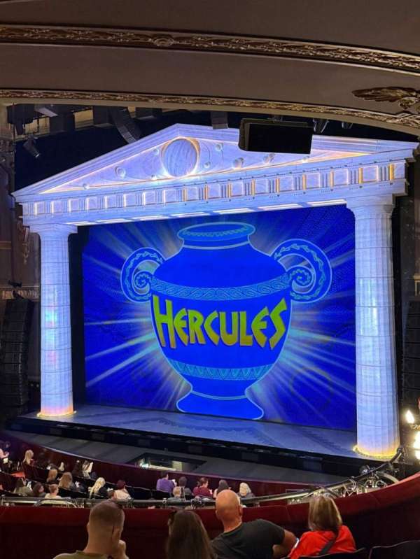 Theatre Royal Drury Lane, section: Royal Circle, row: F, seat: 10