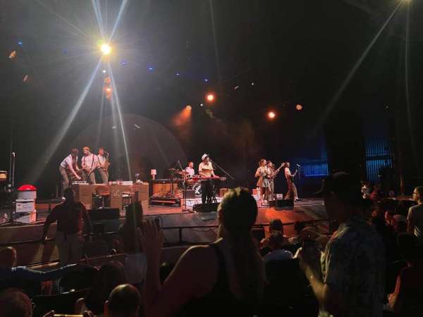 Starlight Theatre, section: Orchestra 3, row: G, seat: 4