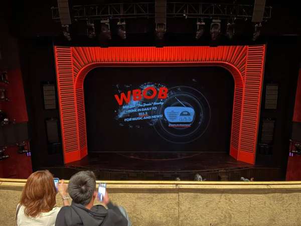 Marquis Theatre, section: Mezzanine C, row: C, seat: 109