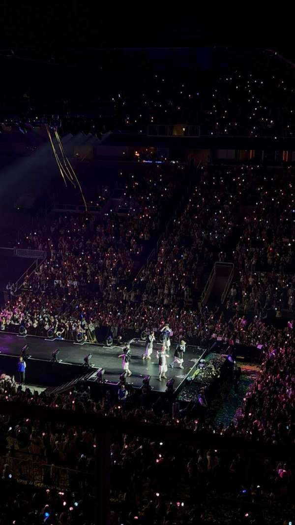 SAP Center, section: 214, row: 3, seat: 14