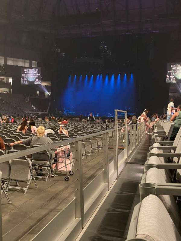 Dickies Arena, section: 109, row: 1, seat: 7