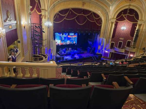 Palace Theatre, Columbus, section: F, row: J, seat: 5