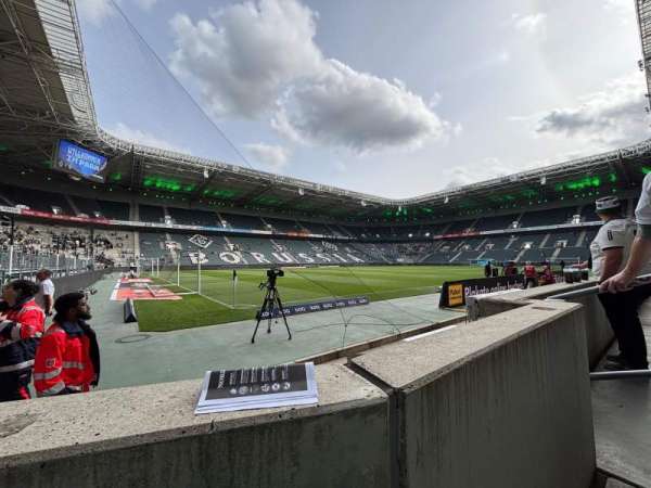 Borussia Park, section: 19, row: 1, seat: 3
