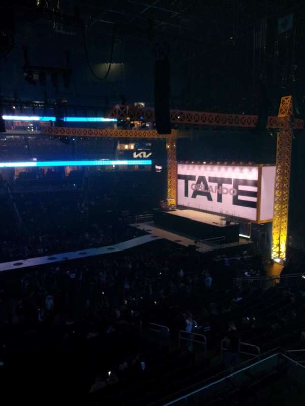 Kia Center, section: Club C, row: 1, seat: 13