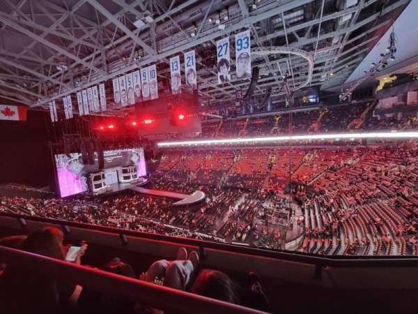 Scotiabank Arena, section: 307, row: 2, seat: 4