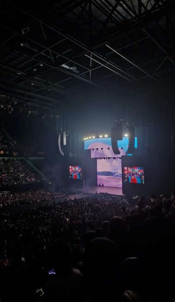 AO Arena, section: 113, row: V, seat: 8