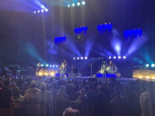 Ozarks Amphitheater, section: 102, row: K, seat: 1