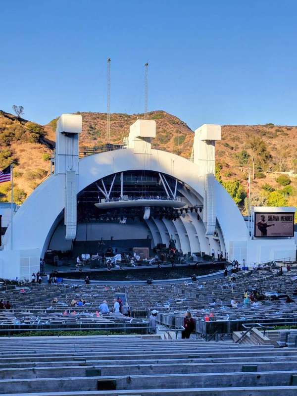 Hollywood Bowl, section: K1, row: 21, seat: 30