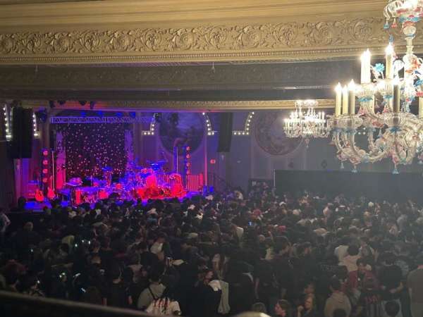 McMenamins Crystal Ballroom, section: Balcony, row: 1, seat: 2