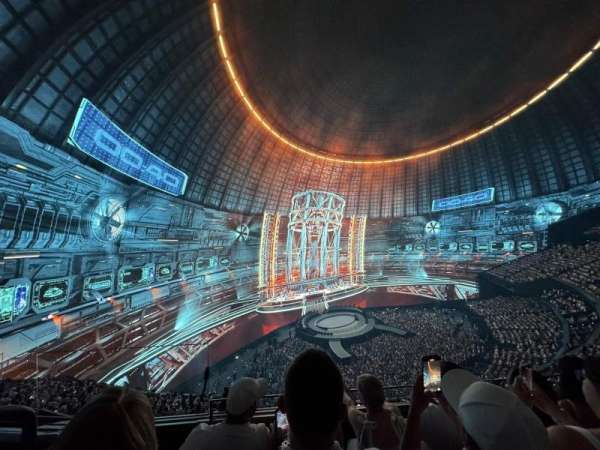 The Sphere, Vegas, section: 303, row: 3, seat: 1