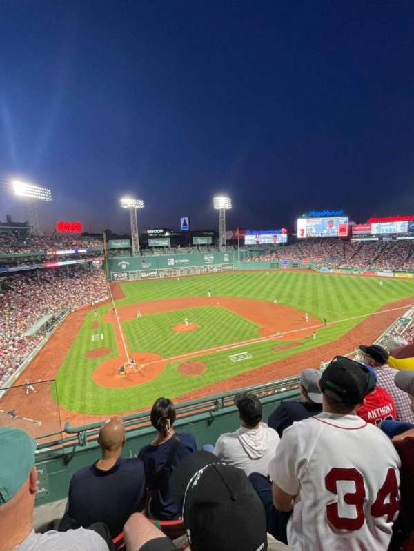 Fenway Park, section: Pavilion Box 1, row: 3, seat: 15