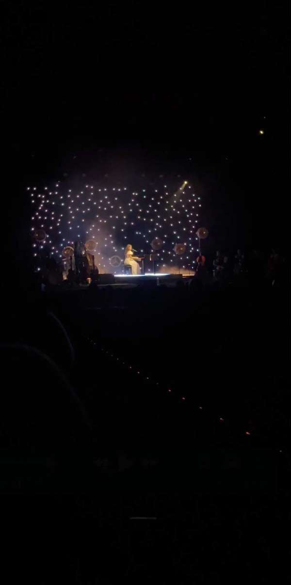The United theater on Broadway, section: Orchestra Left, row: Q, seat: 31