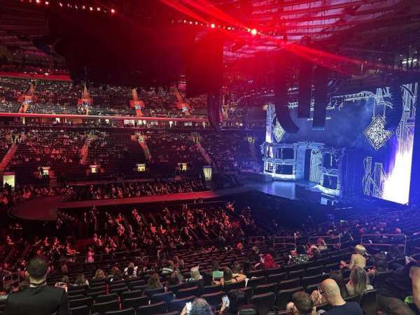 Madison Square Garden, section: 107, row: 21, seat: 2