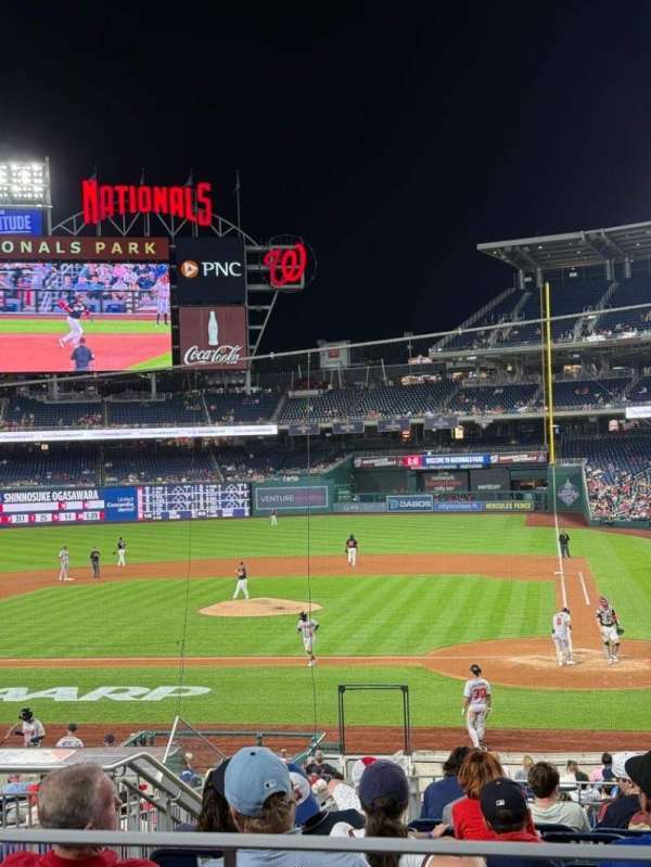 Nationals Park, section: 119, row: L, seat: 11