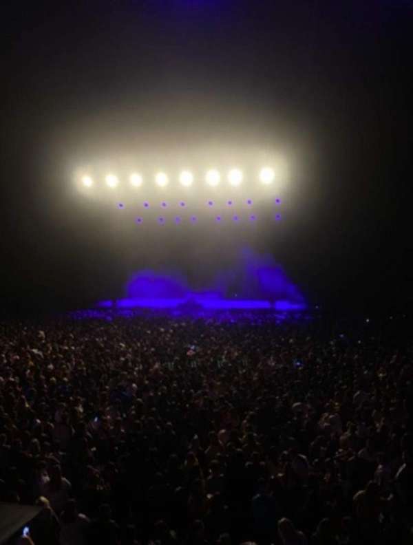 3Arena, Dublin, section: d, row: 1, seat: 95