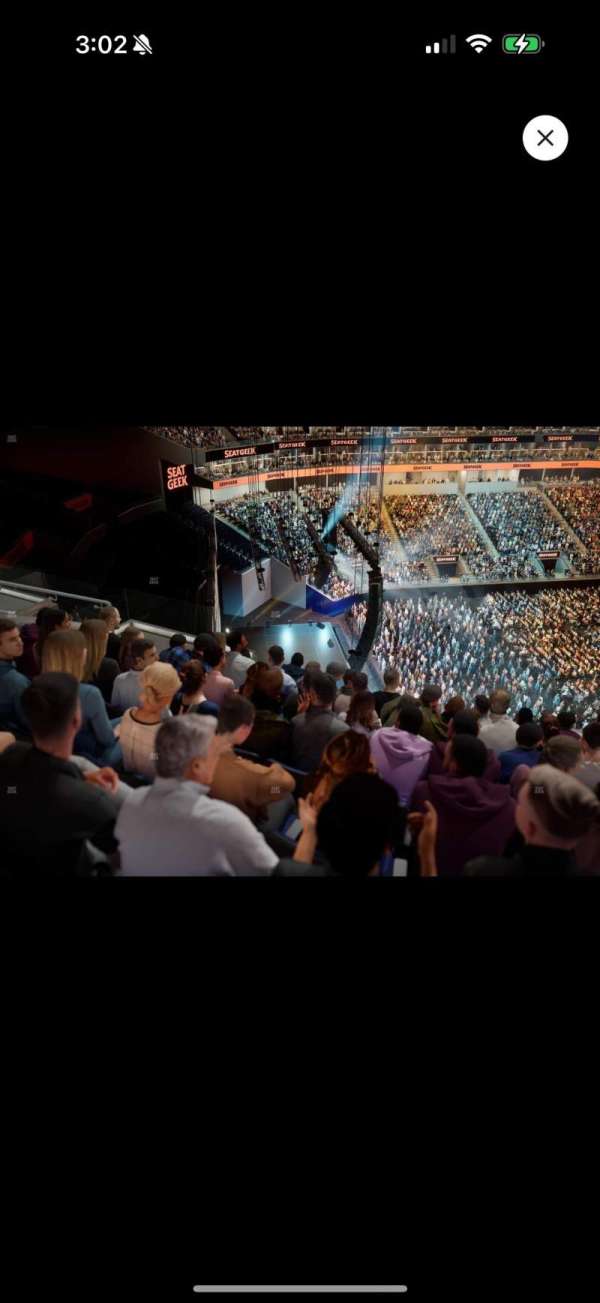 Chase Center, section: 223, row: 8, seat: 4