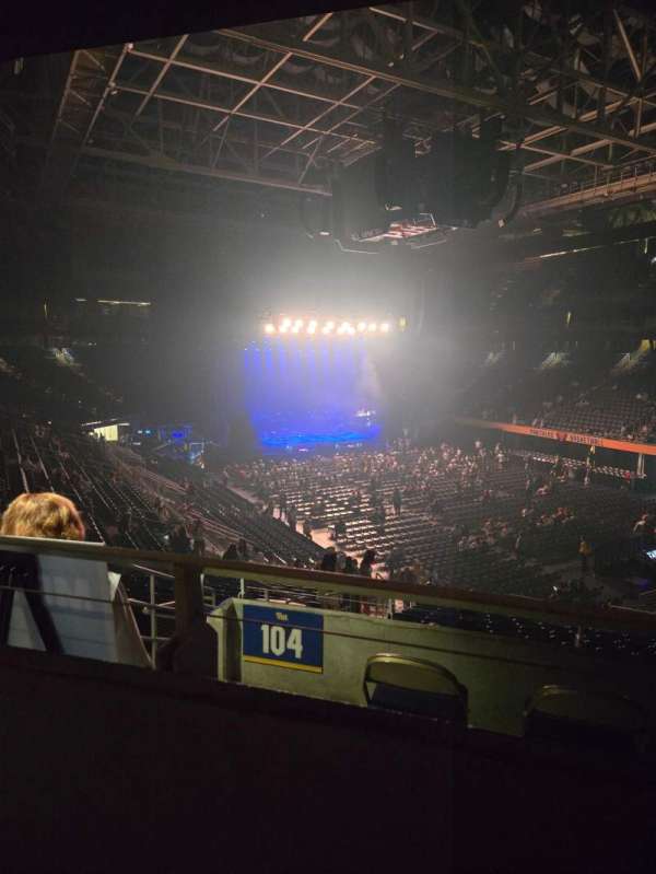 Petersen Events Center, section: 104, row: Y, seat: 17