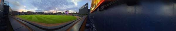 Polar Park, section: Yuengling flight deck, seat: 19