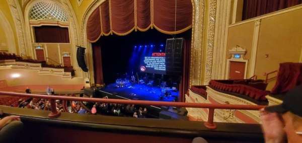 Orpheum Theatre, Minneapolis, section: Balcony 8, row: B, seat: 1