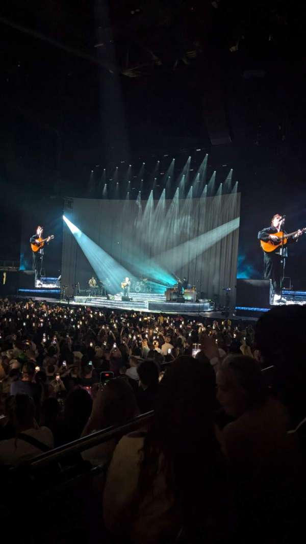 The O2, London, section: 111, row: J, seat: 344