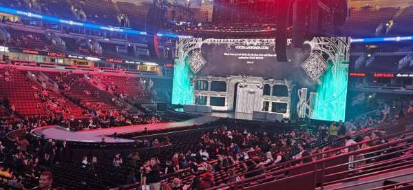 United Center, section: 103, row: 18, seat: 10