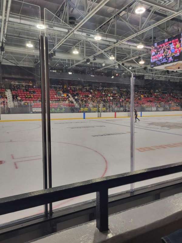 TD Civic Centre, section: 108, row: A, seat: 3