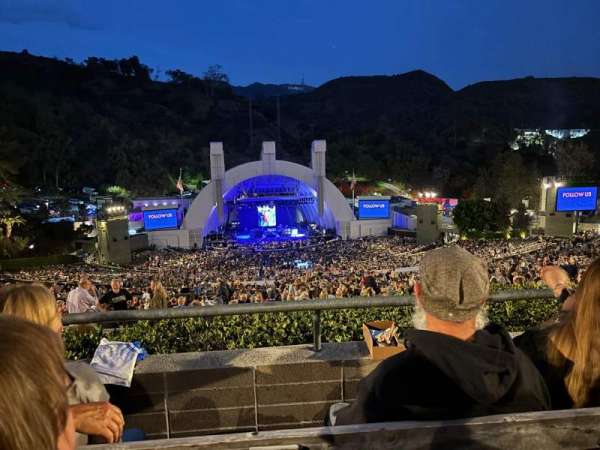 Hollywood Bowl, section: T1, row: 3, seat: 22