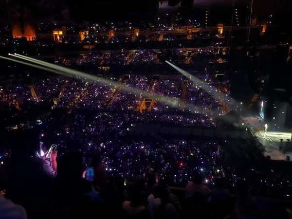 American Airlines Center, section: 208, row: G, seat: 8