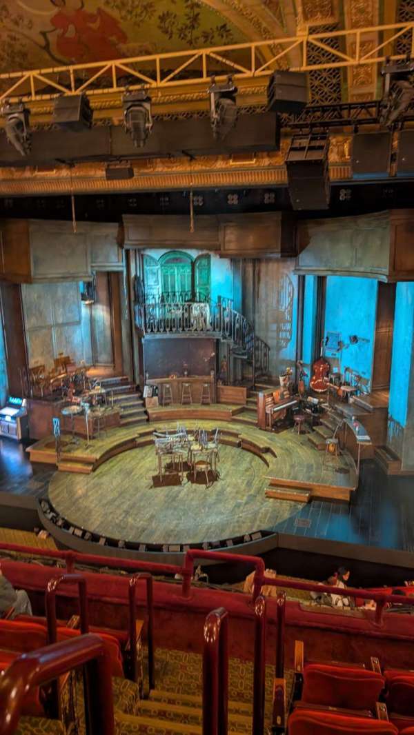 Walter Kerr Theatre, section: Mezzanine R, row: E, seat: 2