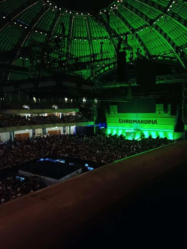 Festhalle, section: Block h rang 2, row: 1, seat: 16